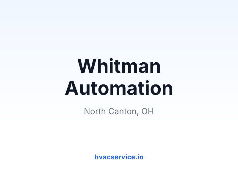 Whitman Automation
