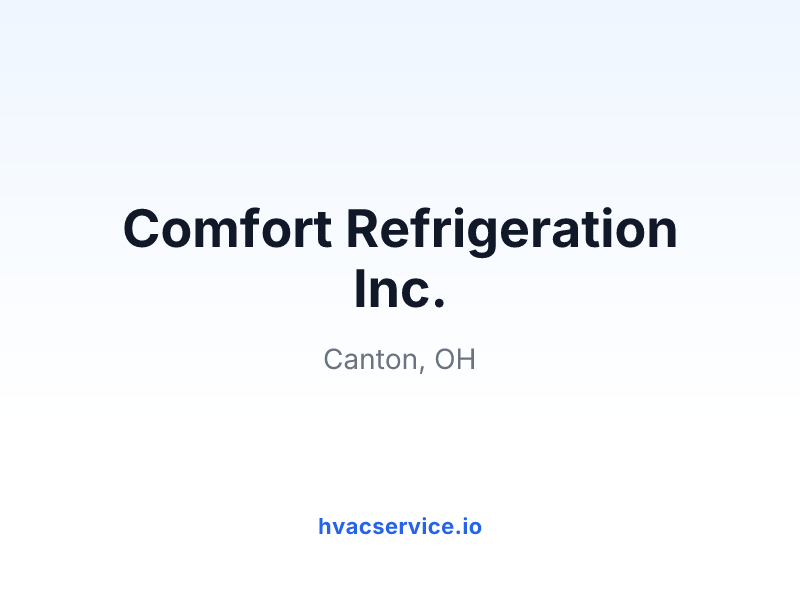 Comfort Inc.
