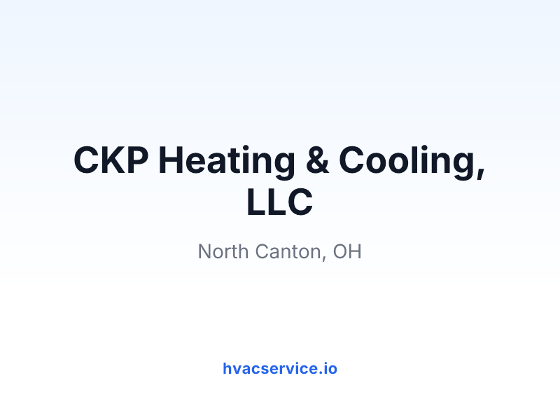 CKP Heating & Cooling, LLC