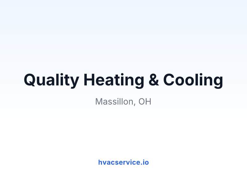 Quality Heating & Cooling