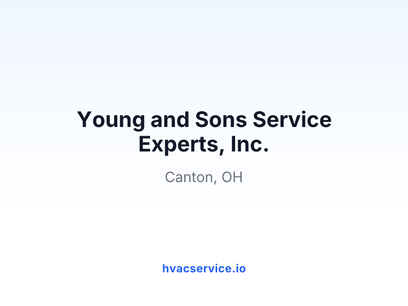 Young and Sons Service Experts, Inc.