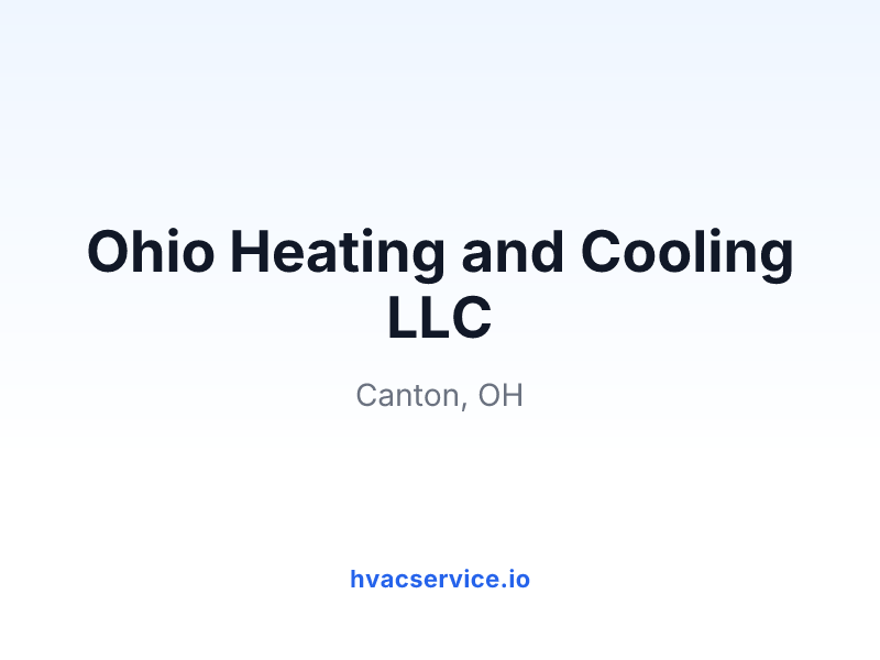 Ohio Heating and Cooling LLC