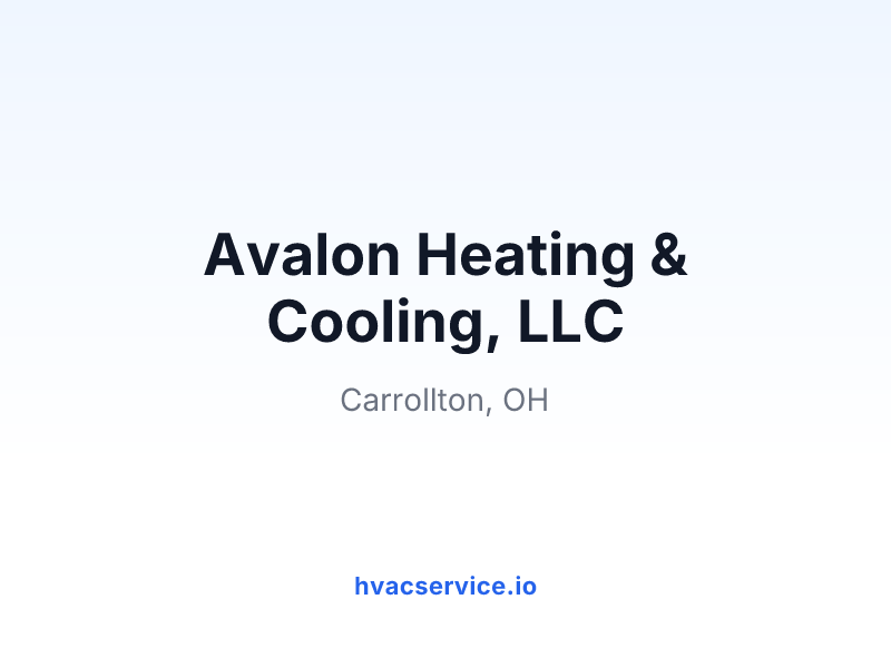 Avalon Heating & Cooling, LLC