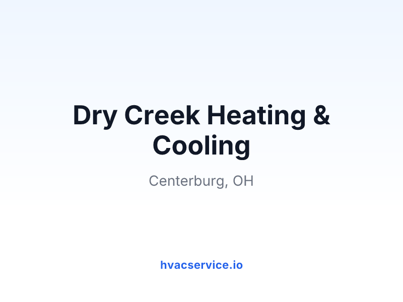 Dry Creek Heating & Cooling