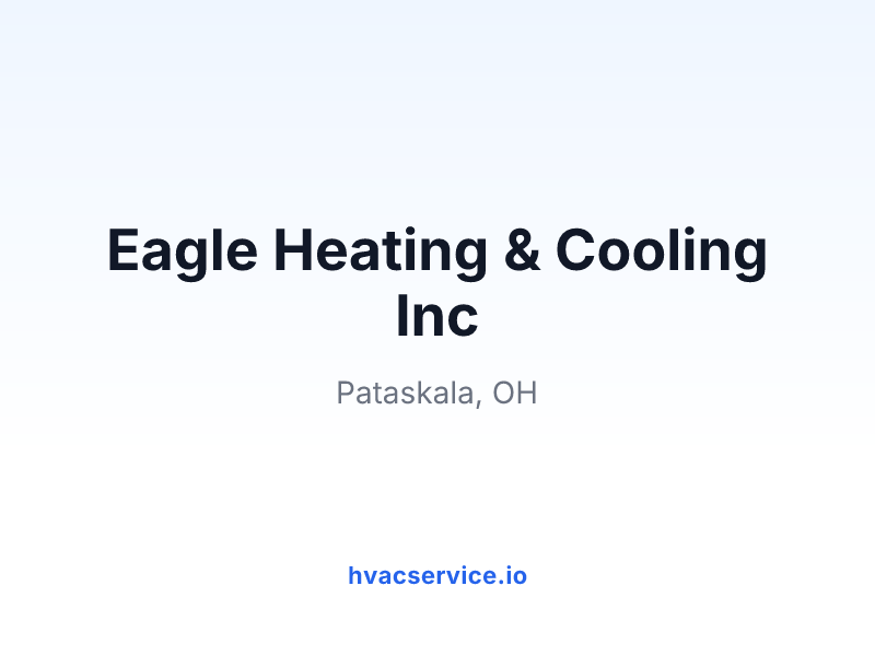 Eagle Heating & Cooling Inc