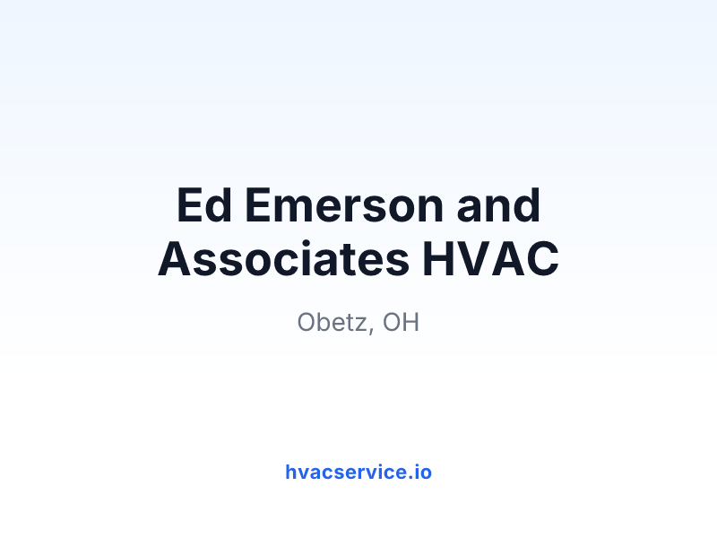 Ed Emerson and Associates HVAC