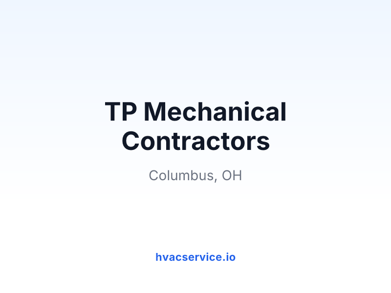 TP Mechanical Contractors