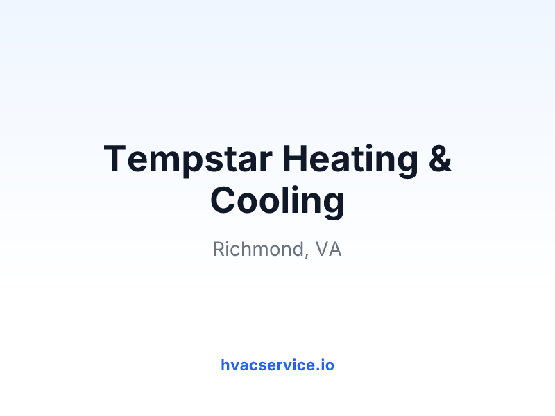 Tempstar Heating & Cooling
