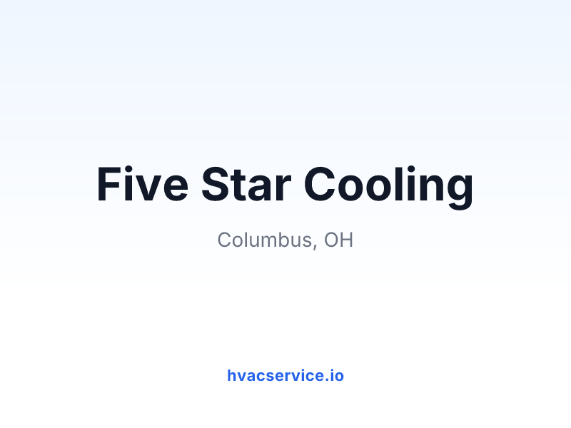 Five Star Cooling