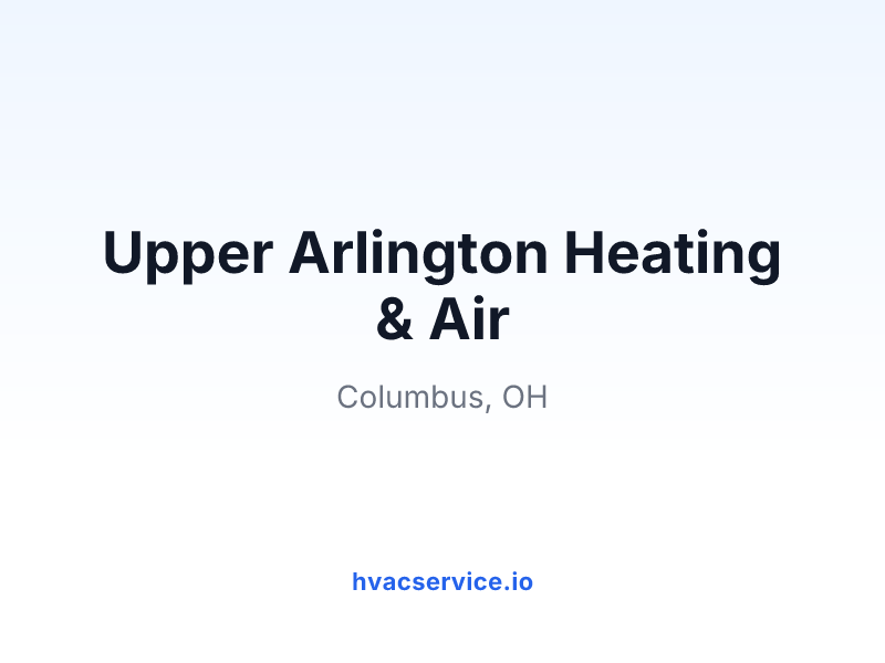 Upper Arlington Heating & Air