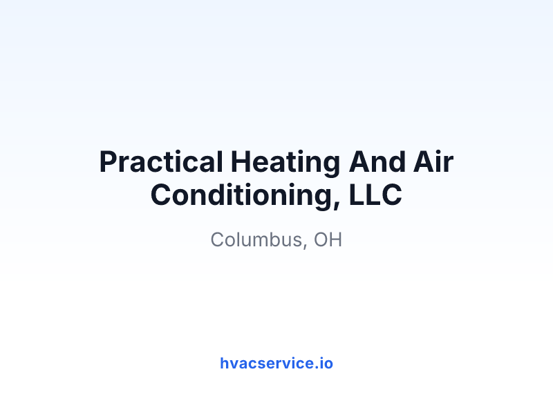 Practical Heating And Air Conditioning, LLC