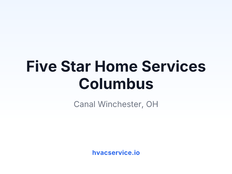 Five Star Home Services Columbus