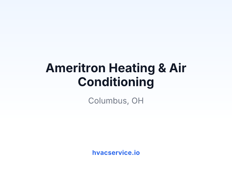 Ameritron Heating & Air Conditioning