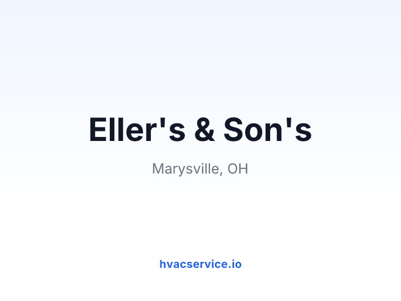 Eller's & Son's