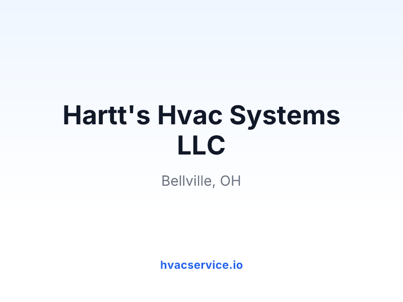 Hartt's Hvac Systems LLC