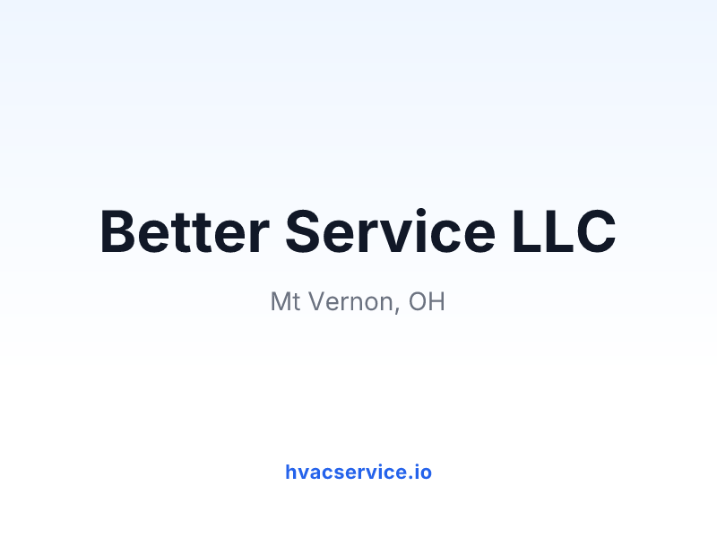 Better Service LLC