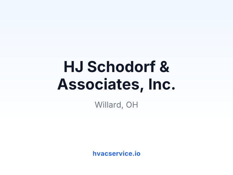 HJ Schodorf & Associates, Inc.