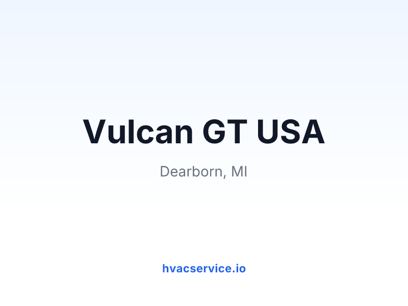 Vulcan GT USA