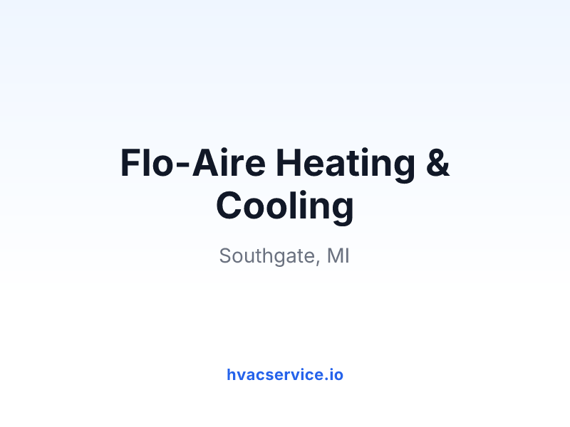 Flo-Aire Heating & Cooling
