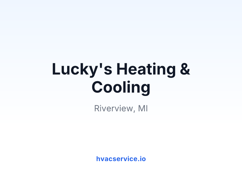 Lucky's Heating & Cooling