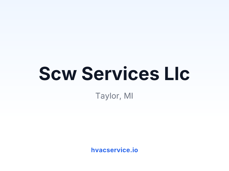 Scw Services Llc
