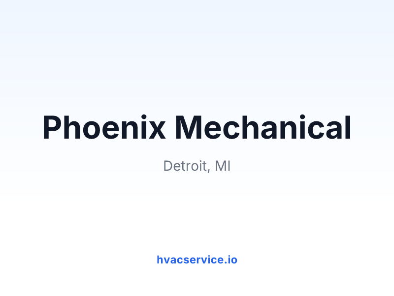Phoenix Mechanical