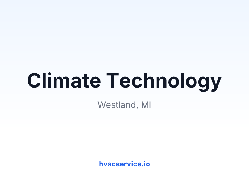 Climate Technology