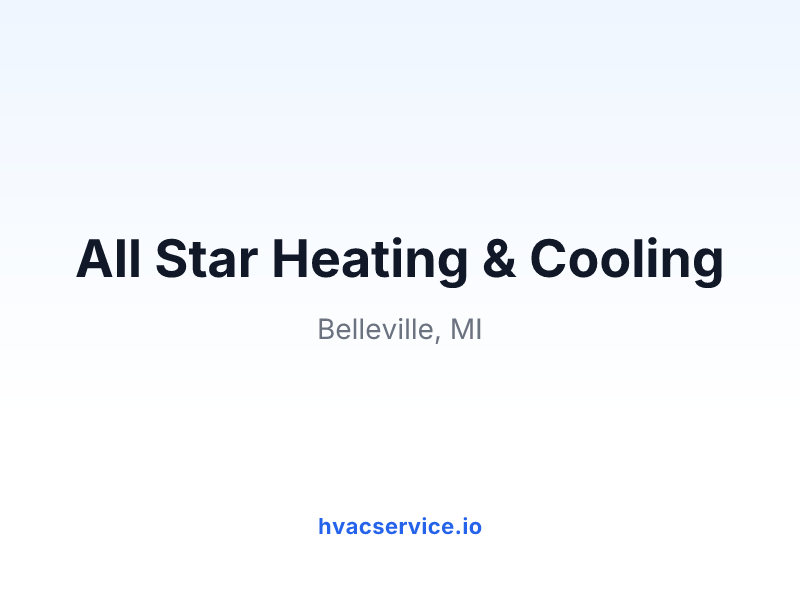 All Star Heating & Cooling