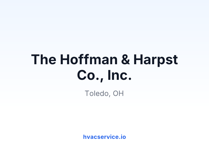 The Hoffman & Harpst Co., Inc.