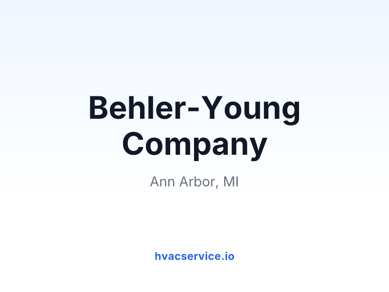 Behler-Young Company