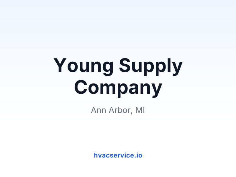 Young Supply Company