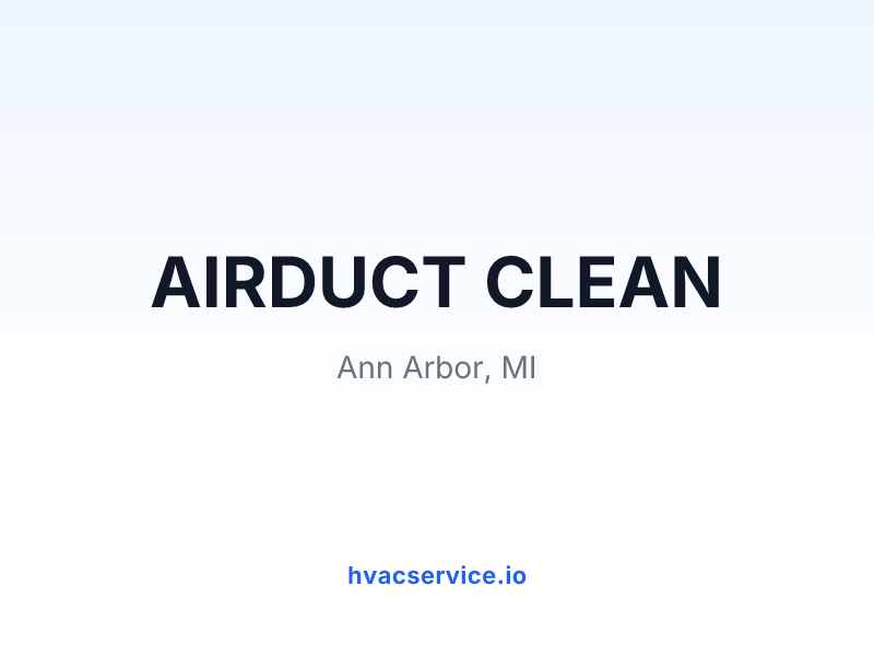 AIRDUCT CLEAN