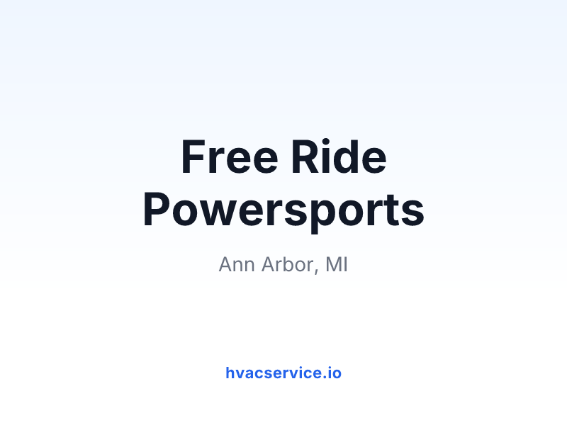 Free Ride Powersports