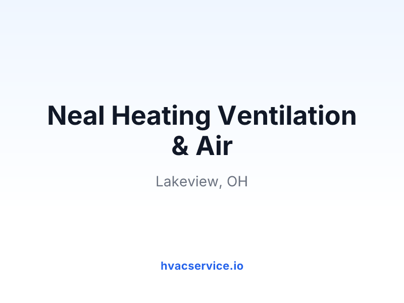 Neal Heating Ventilation & Air