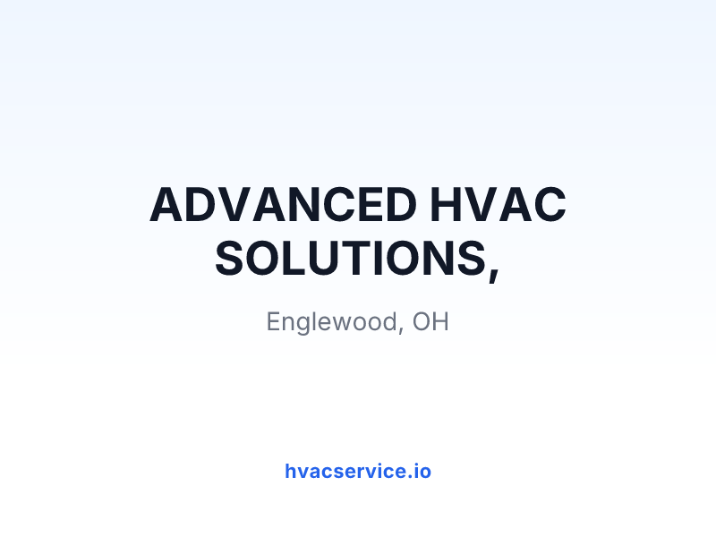 ADVANCED HVAC SOLUTIONS,