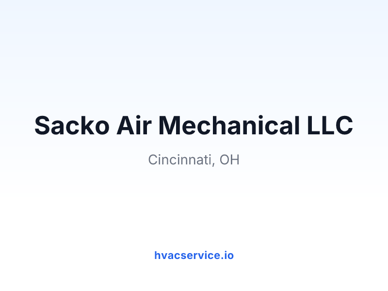 Sacko Air Mechanical LLC