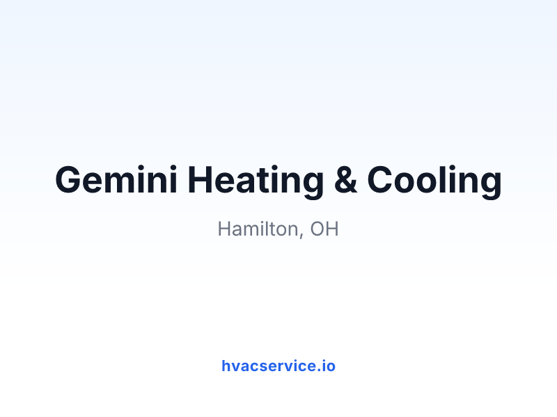 Gemini Heating & Cooling