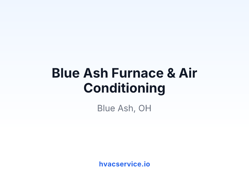 Blue Ash Furnace & Air Conditioning