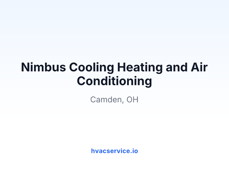 Nimbus Cooling Heating and Air Conditioning
