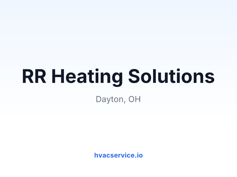 RR Heating Solutions