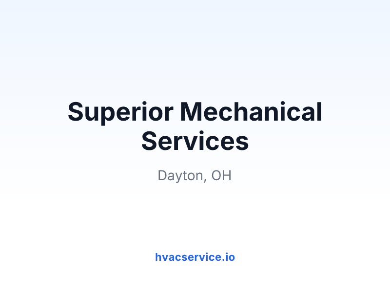 Superior Mechanical Services