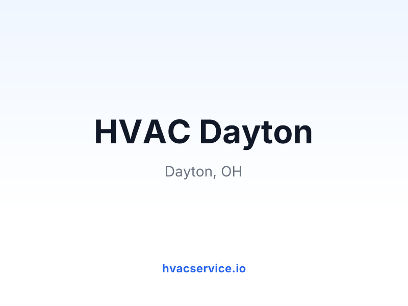 HVAC Dayton