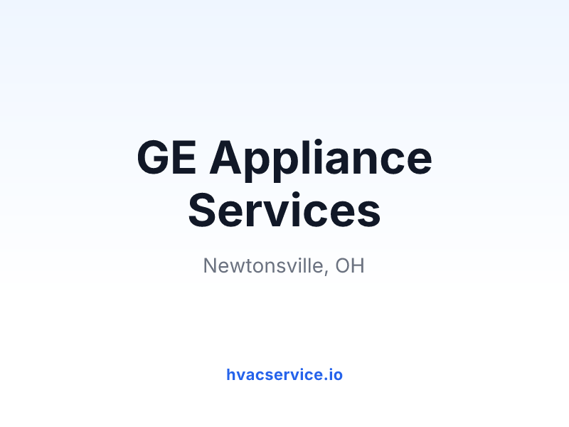 GE Appliance Services