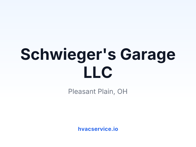 Schwieger's Garage LLC