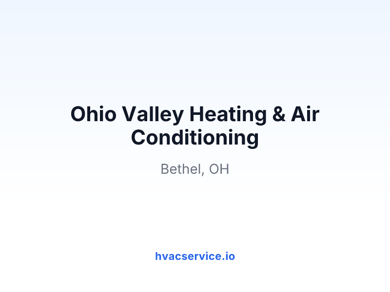 Ohio Valley Heating & Air Conditioning
