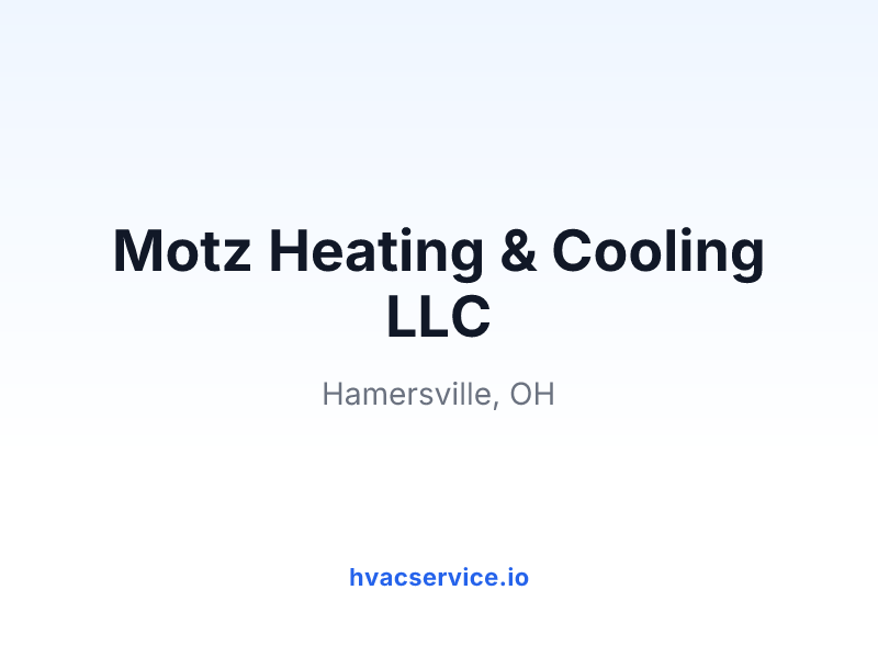 Motz Heating & Cooling LLC