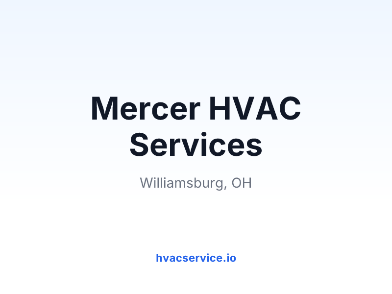 Mercer HVAC Services