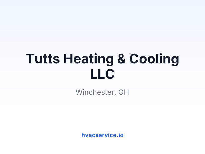 Tutts Heating & Cooling LLC