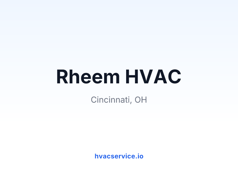 Rheem HVAC
