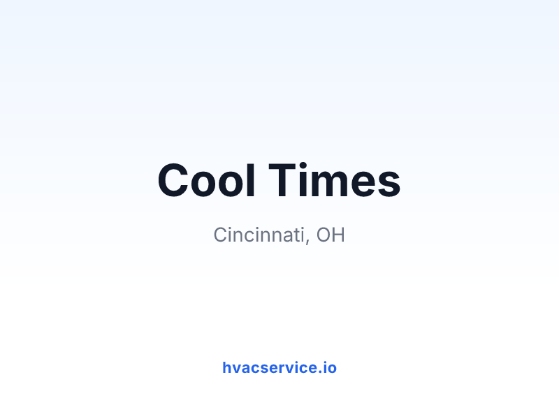 Cool Times